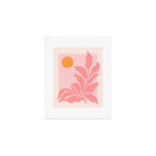 Sunny Pink Garden Art Print Gallery Image 1