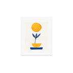 Sunny Sprout Modernist Abstract Botanic Art Print Gallery Image 1