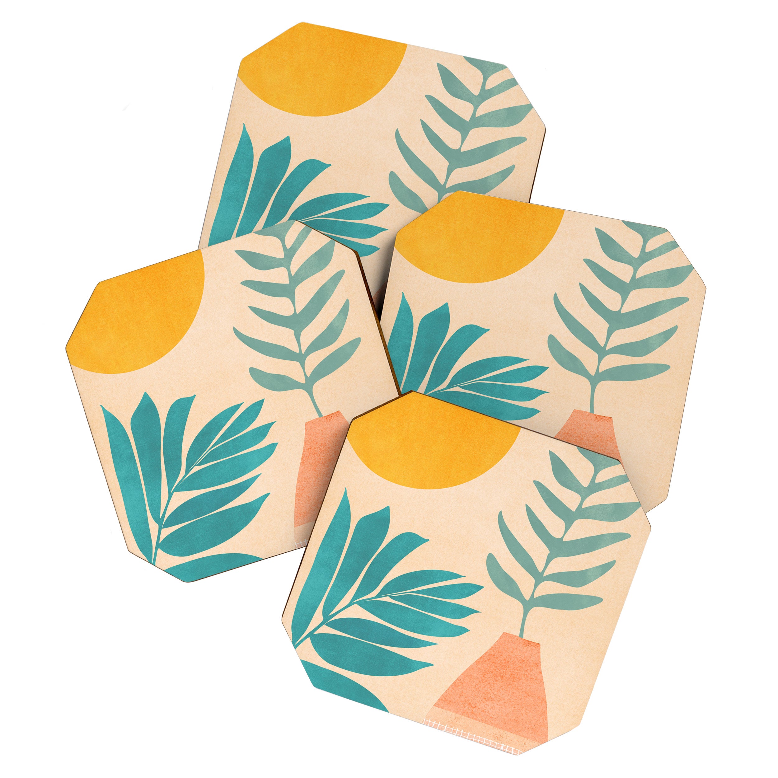 Sunny Window Garden Still Life Coaster Gallery Image 1