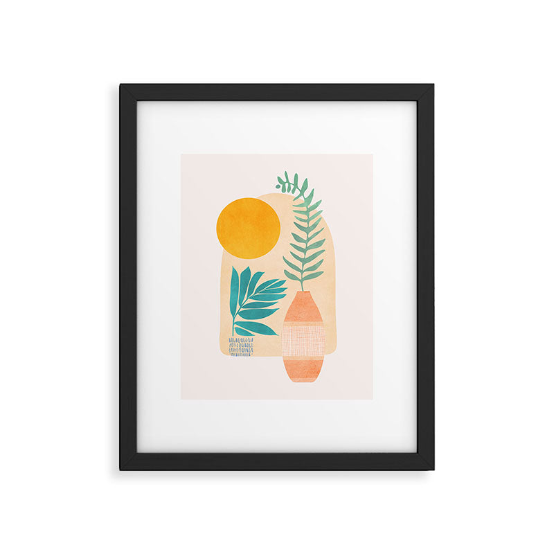 Sunny Window Garden Still Life Framed Art Print Gallery Image 5