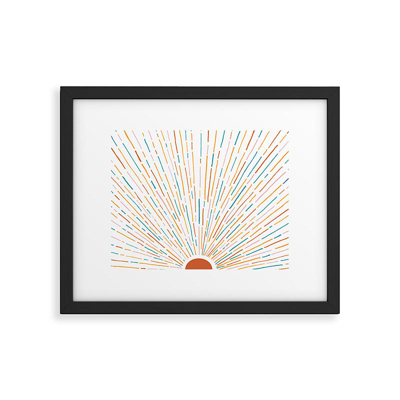 Sunshine All Around Framed Art Print Gallery Image 4