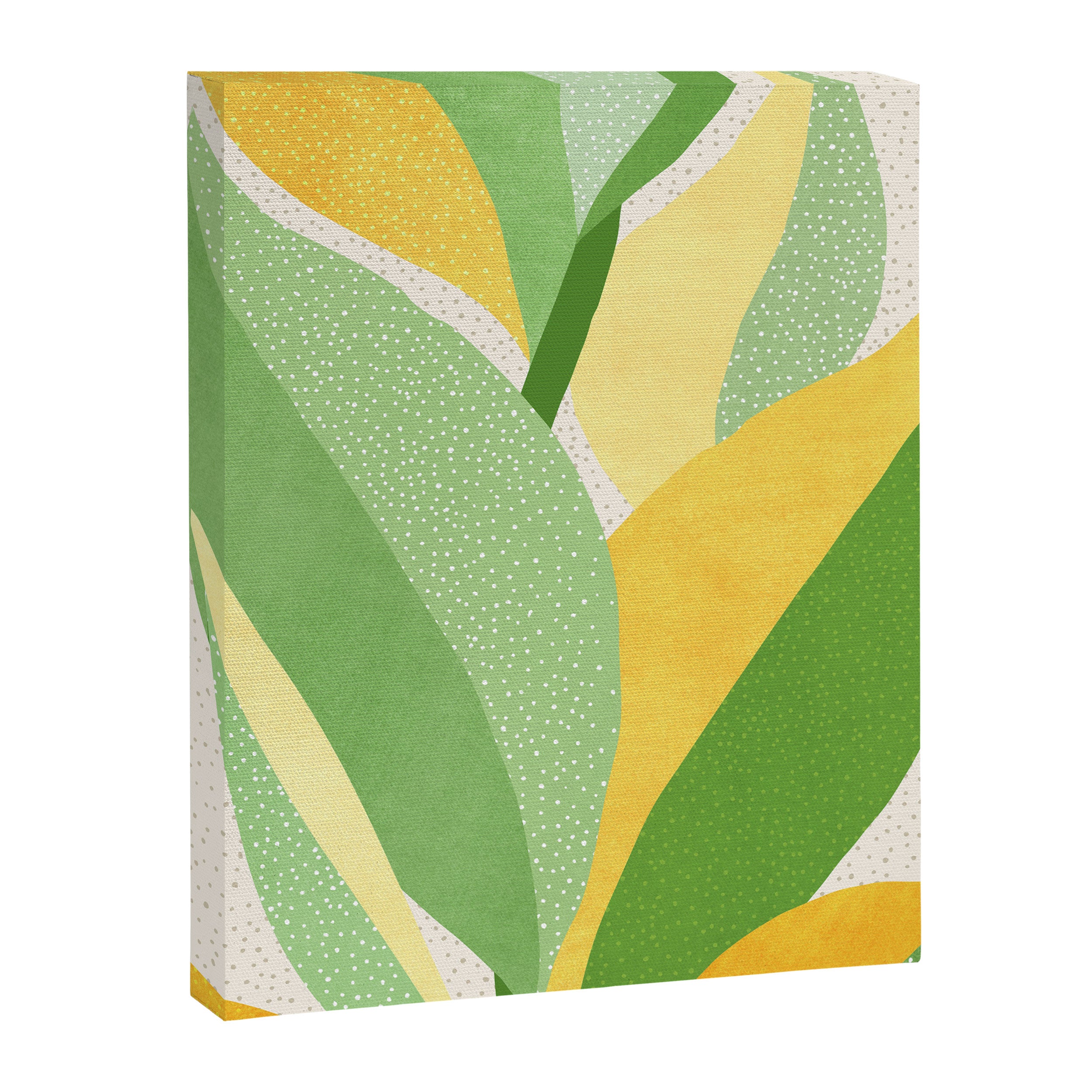 Sunshine Flora / Abstract Botanical Series Canvas Print Gallery Image 6