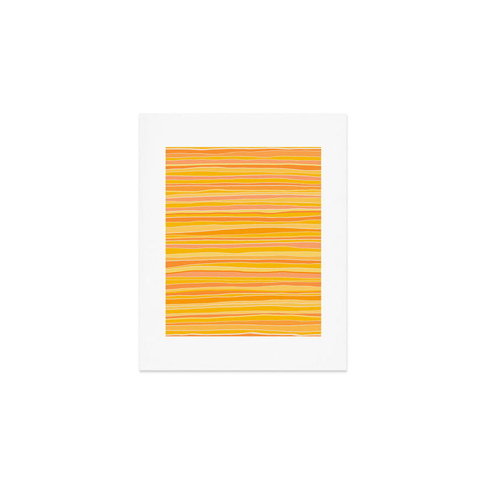 Sunshine Stripes Art Print Gallery Image 1