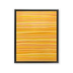 Sunshine Stripes Framed Canvas Print Gallery Image 8