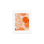Sweet Orange Citrus Collage Art Print Gallery Image 1