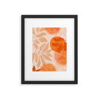 Sweet Orange Citrus Collage Framed Art Print Gallery Image 5