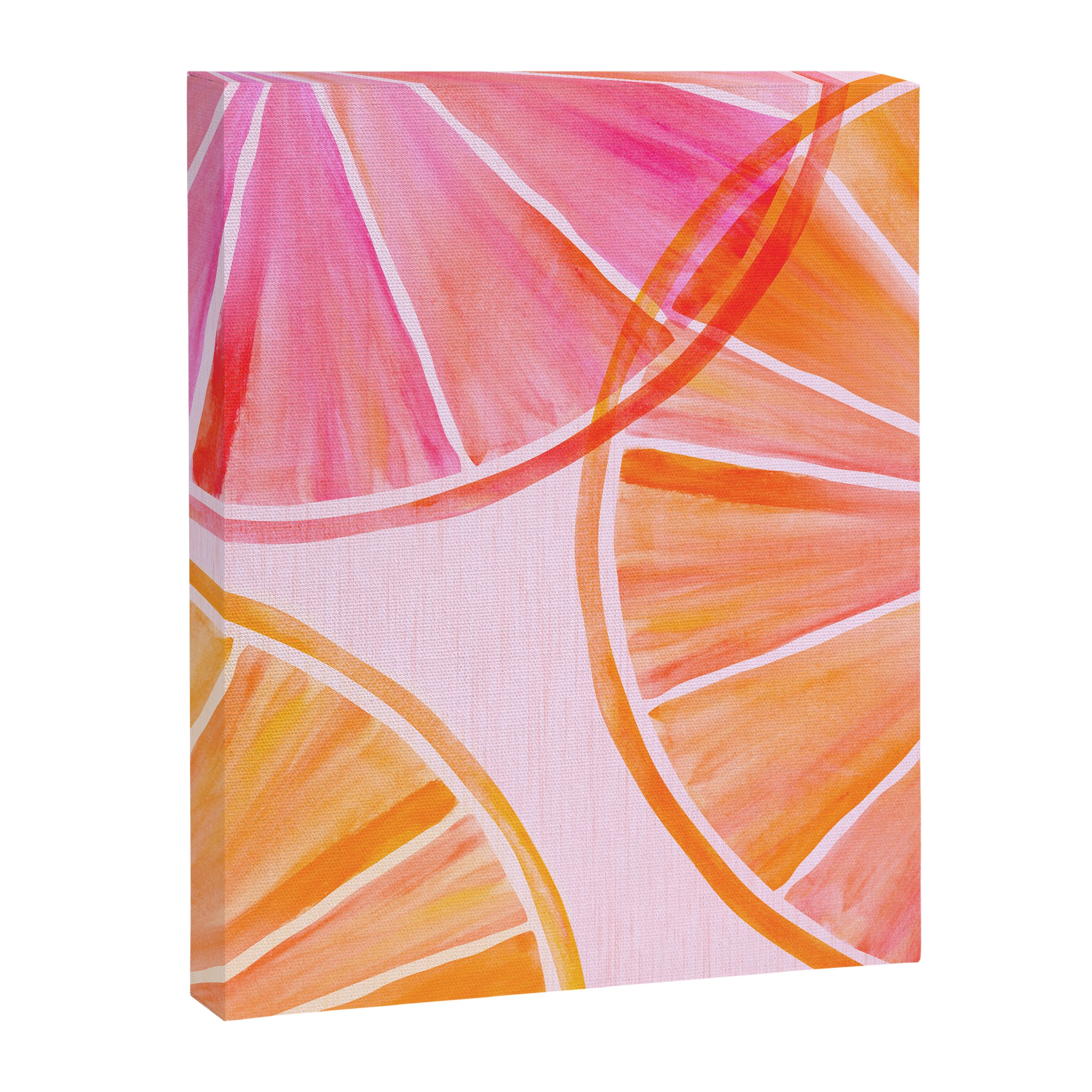Sweet Summer Citrus - Watercolor Fruit Canvas Print Gallery Image 8