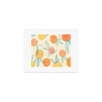 Tangerine and Friends - Fruit Pattern Art Print Gallery Image 1