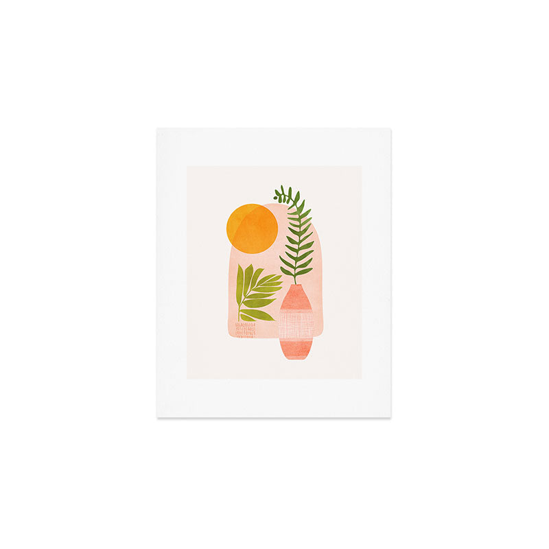 The Bright Side Window Garden Art Print Gallery Image 1