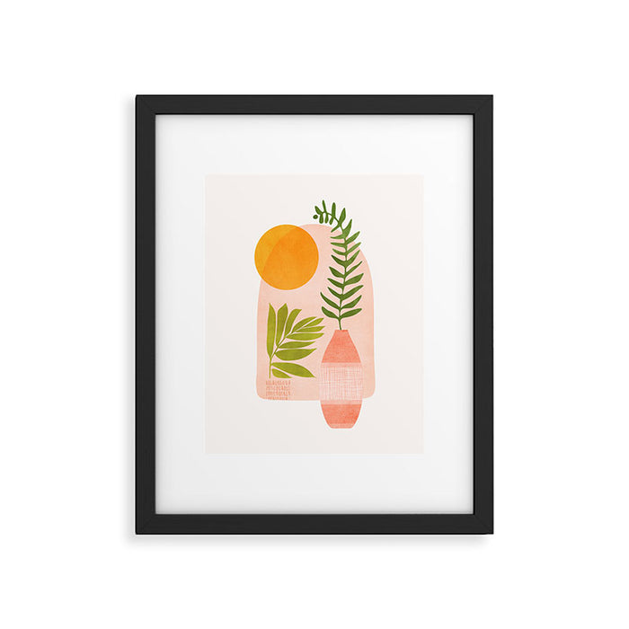 The Bright Side Window Garden Framed Art Print Gallery Image 1