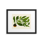 The Wanderer - House Plant Illustration Framed Art Print Gallery Image 5