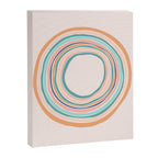 Time Travel - Colorful Rings Canvas Print Gallery Image 8