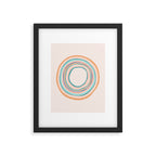 Time Travel - Colorful Rings Framed Art Print Gallery Image 6