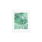 Tropical Fronds Abstract Design Art Print Gallery Image 1