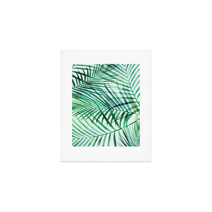 Tropical Fronds Abstract Design Art Print Gallery Image 1