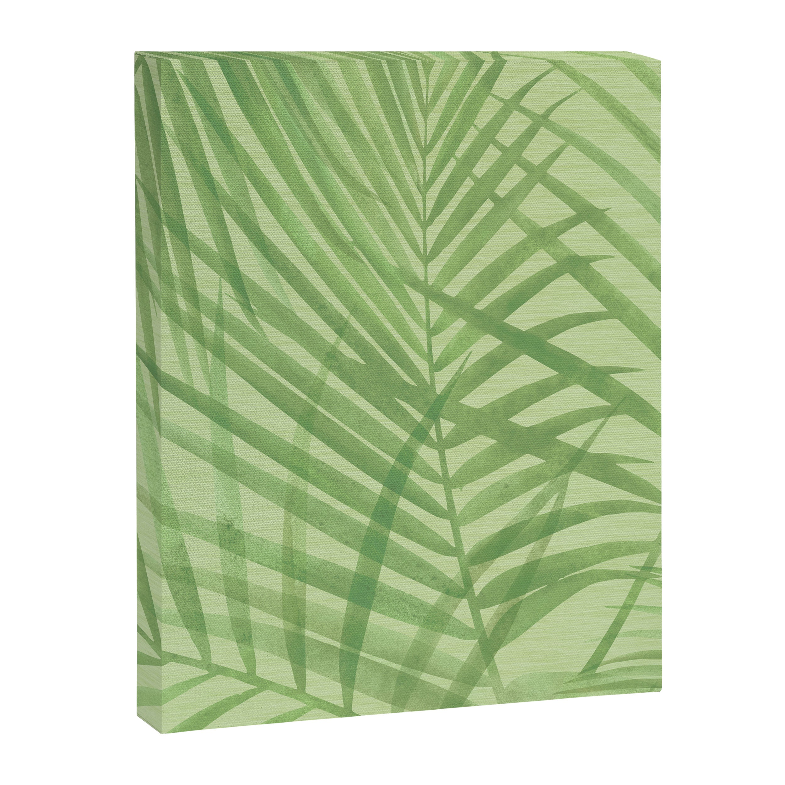 Tropical Greenery Pattern  Canvas Print Gallery Image 6
