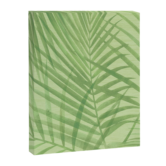 Tropical Greenery Pattern  Canvas Print Gallery Image 1