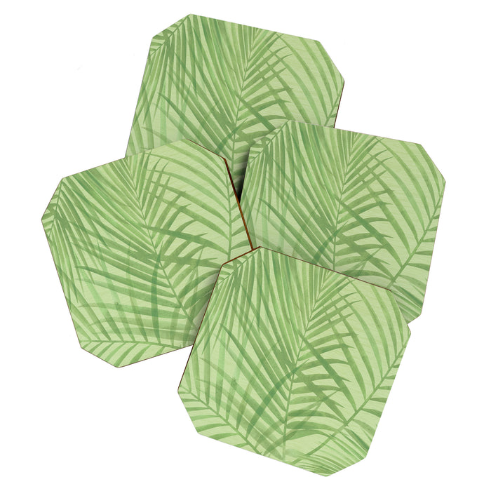 Tropical Greenery Pattern  Coaster Gallery Image 1