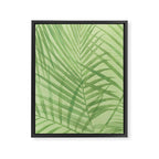 Tropical Greenery Pattern  Framed Canvas Print Gallery Image 6