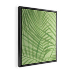Tropical Greenery Pattern  Framed Canvas Print Gallery Image 2