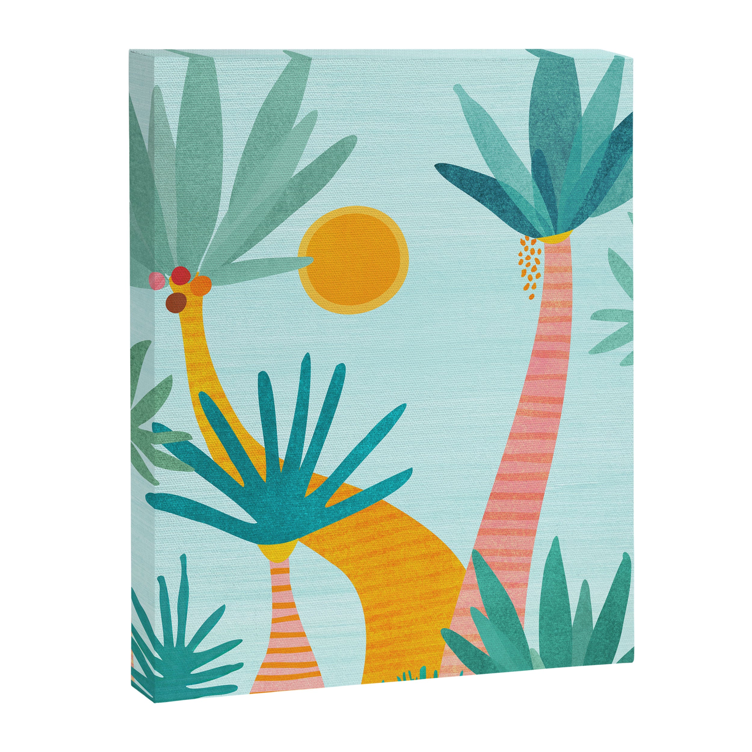 Tropical Island Whimsy Canvas Print Gallery Image 6