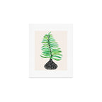 Tropical Leaf Botanical Painting Art Print Gallery Image 1