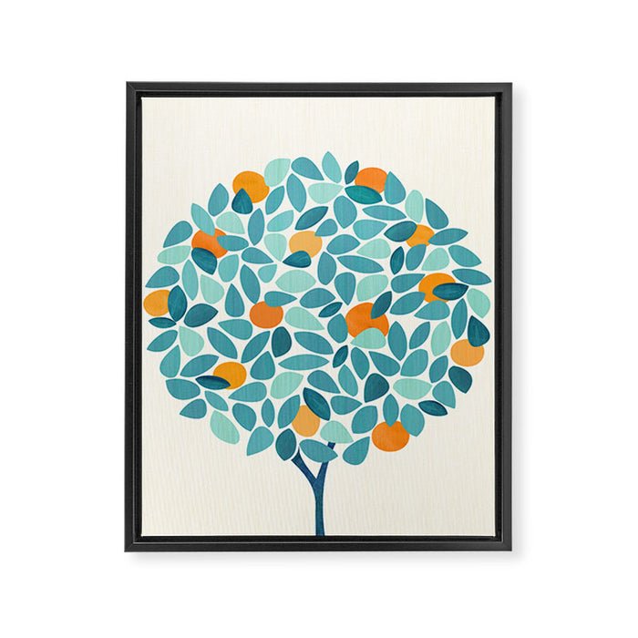 Tropical Mango Tree Framed Canvas Print Gallery Image 1