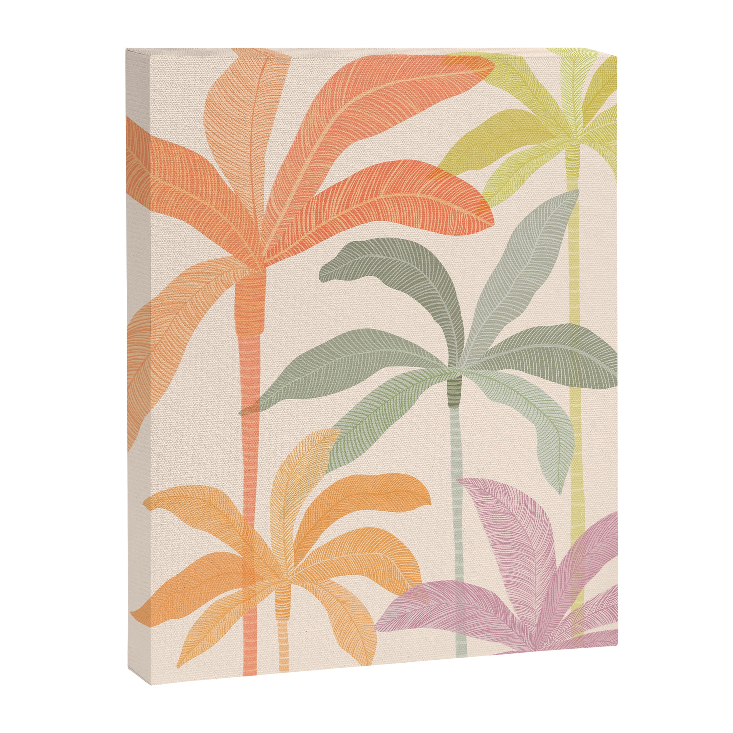 Tropical Palm Grove Canvas Print Gallery Image 8