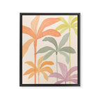 Tropical Palm Grove Framed Canvas Print Gallery Image 8