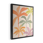 Tropical Palm Grove Framed Canvas Print Gallery Image 2