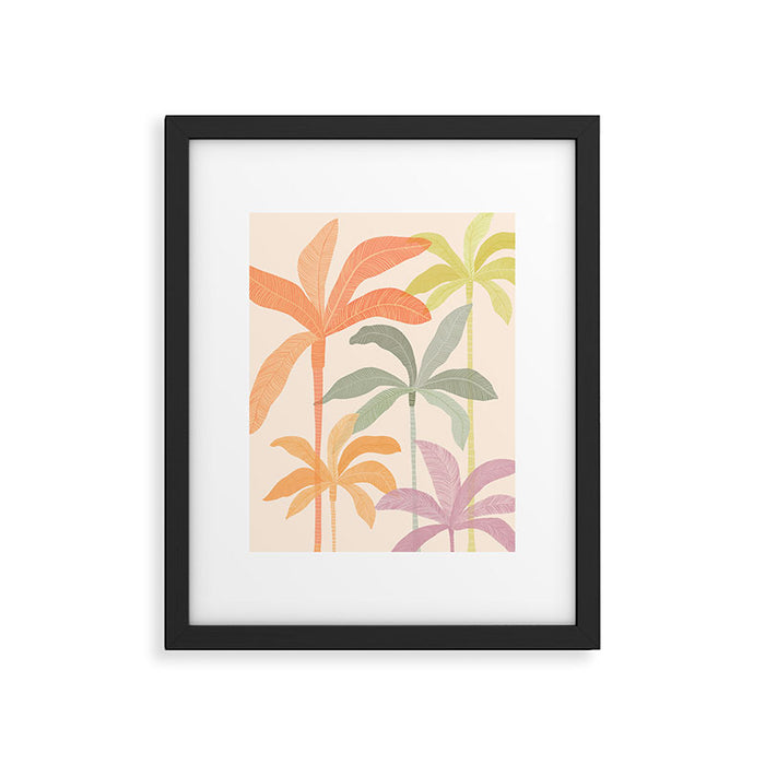 Tropical Palm Grove Framed Art Print Gallery Image 1