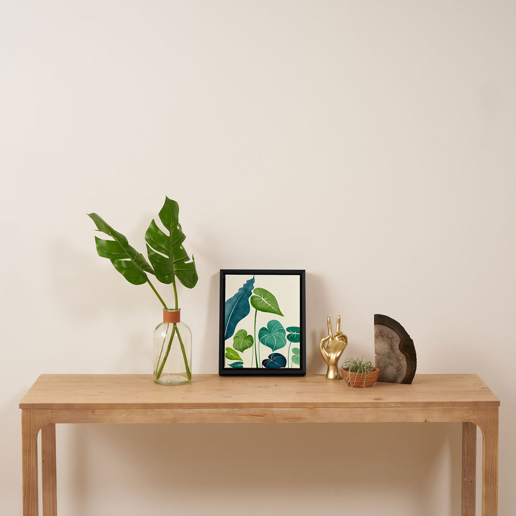 Tropical Plant Study Framed Canvas Print Gallery Image 4