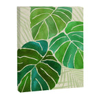 Tropical Plants Monstera Leaf Canvas Print Gallery Image 6