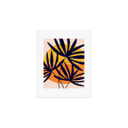 Tropical Retro Sunset Art Print Gallery Image 1