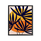 Tropical Retro Sunset Framed Canvas Print Gallery Image 8