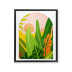 Tropical Sunrise View Framed Canvas Print Gallery Image 6
