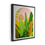 Tropical Sunrise View Framed Canvas Print Gallery Image 2