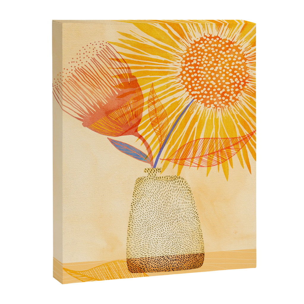 Tuesday Afternoon Sunflowers Still Life Canvas Print Gallery Image 6