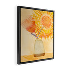 Tuesday Afternoon Sunflowers Still Life Framed Canvas Print Gallery Image 2