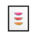 Watermelon Watercolor Framed Art Print Gallery Image 5