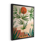Weekend in Mojave Desert Landscape Framed Canvas Print Gallery Image 2