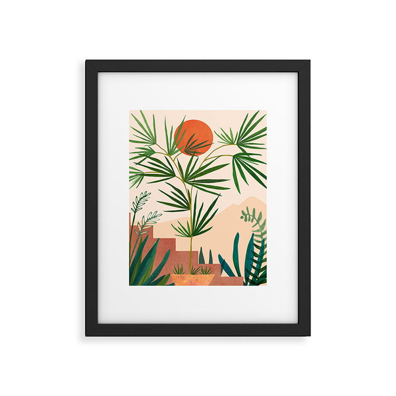 Weekend in Mojave Desert Landscape Framed Art Print Gallery Image 5