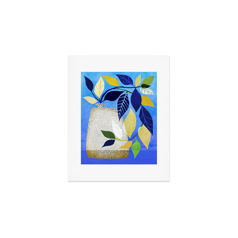 Whimsical Ivy Houseplant Art Print Gallery Image 1
