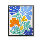 Whimsical Wildflowers Framed Canvas Print Gallery Image 6