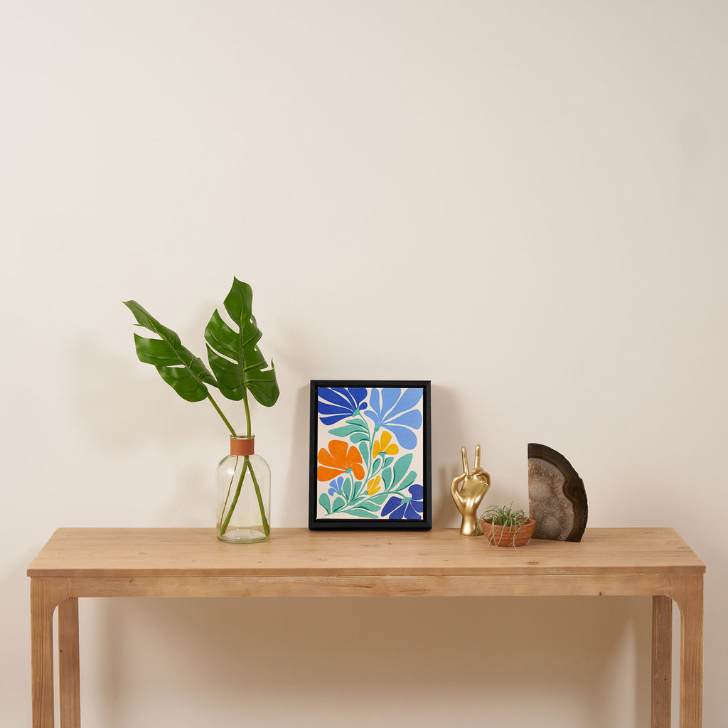 Whimsical Wildflowers Framed Canvas Print Gallery Image 4