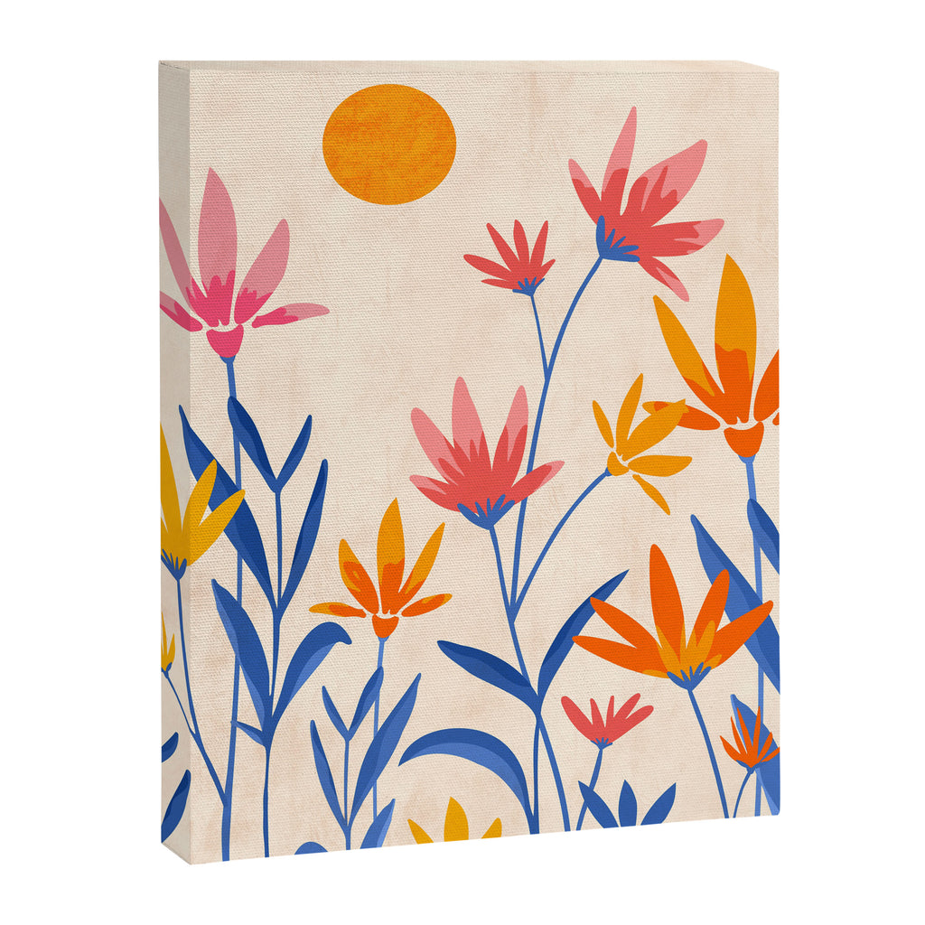 Wild Cosmos Floral Canvas Print Gallery Image 6