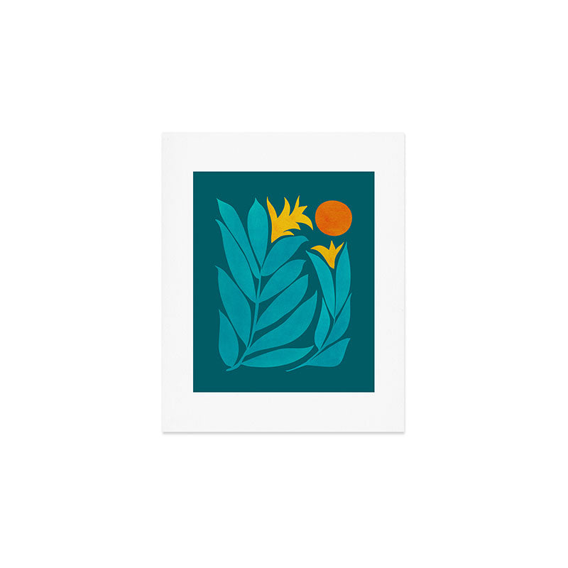 Wild Garden / Whimsical Botanical Series Art Print Gallery Image 1