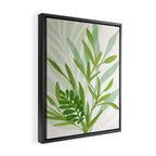 Wild Greenery / Abstract Botanical Series Framed Canvas Print Gallery Image 2