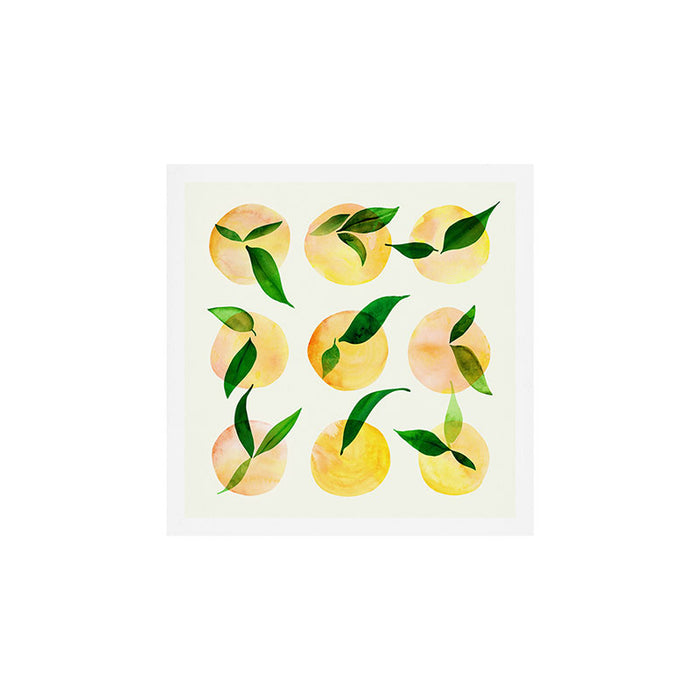 Wild Lemons Watercolor Art Print Gallery Image 1