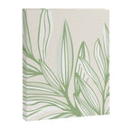 Wild Spring Meadow - Botanic Line Art Canvas Print Gallery Image 8